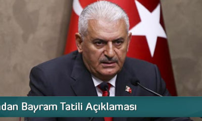Başbakandan Bayram Tatili Açıklaması