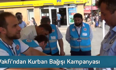 Diyanet Vakfı’ndan Kurban Bağışı Kampanyası