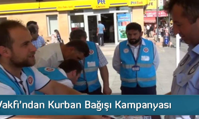 Diyanet Vakfı’ndan Kurban Bağışı Kampanyası