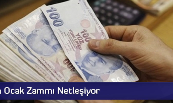 Emeklinin Ocak Zammı Netleşiyor