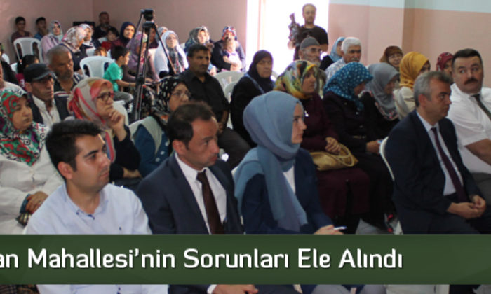 Kunduzhan Mahallesi’nin Sorunları Ele Alındı