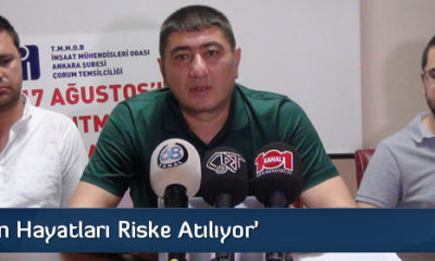‘İnsanların Hayatları Riske Atılıyor’