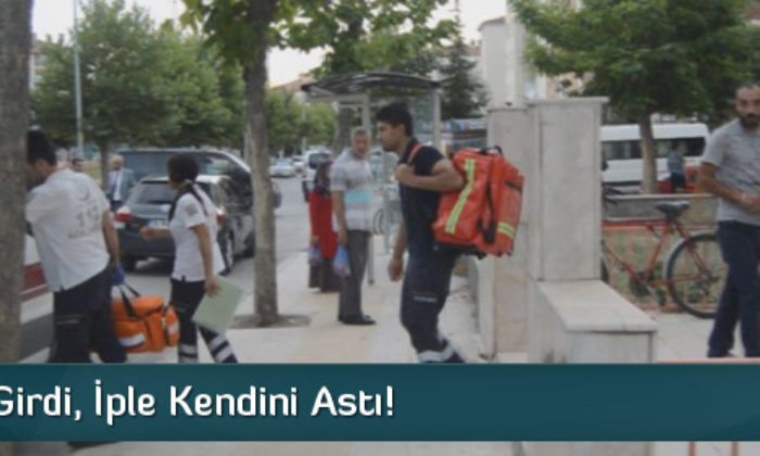 İple Kendini Astı