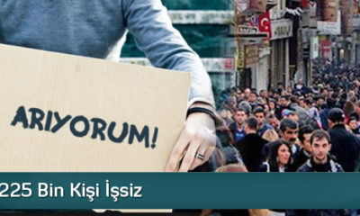 3 Milyon 225 Bin Kişi İşsiz
