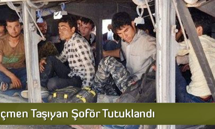 Kaçak Göçmen Taşıyan Şoför Tutuklandı