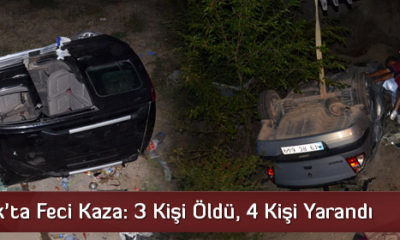 Osmancık’ta Feci Kaza: 3 Kişi Öldü, 4 Kişi Yarandı