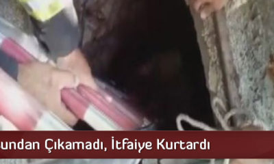 Su Kuyusundan Çıkamadı, İtfaiye Kurtardı  