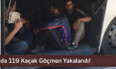 Sungurlu’da 119 Kaçak Göçmen Yakalandı!