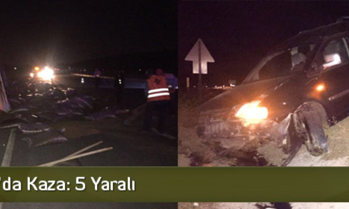 Sungurlu’da Kaza: 5 Yaralı