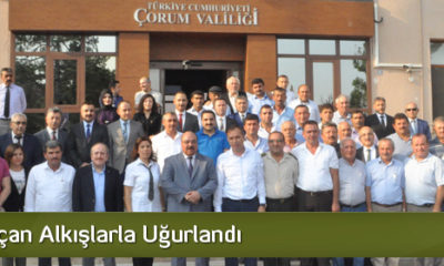 Adem Saçan Alkışlarla Uğurlandı