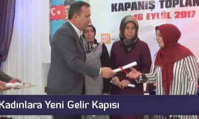 Alaca’da Kadınlara Yeni Gelir Kapısı