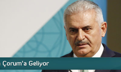 Başbakan Çorum’a Geliyor