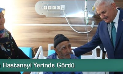 Başbakan Hastaneyi Yerinde Gördü