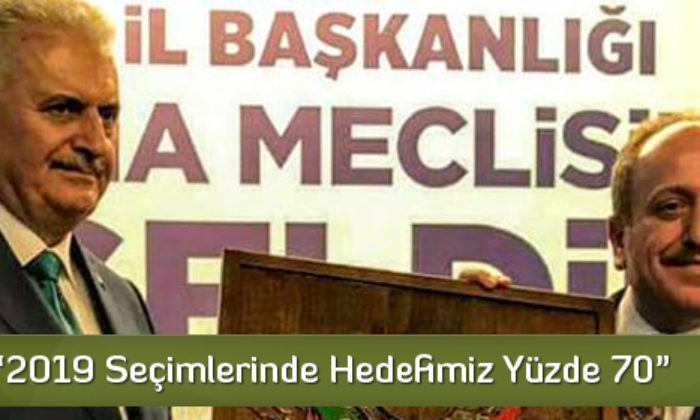 Karadağ “2019 Seçimlerinde Hedefimiz Yüzde 70”