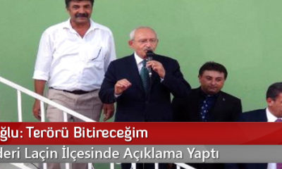 Kılıçdaroğlu: Terörü Bitireceğim
