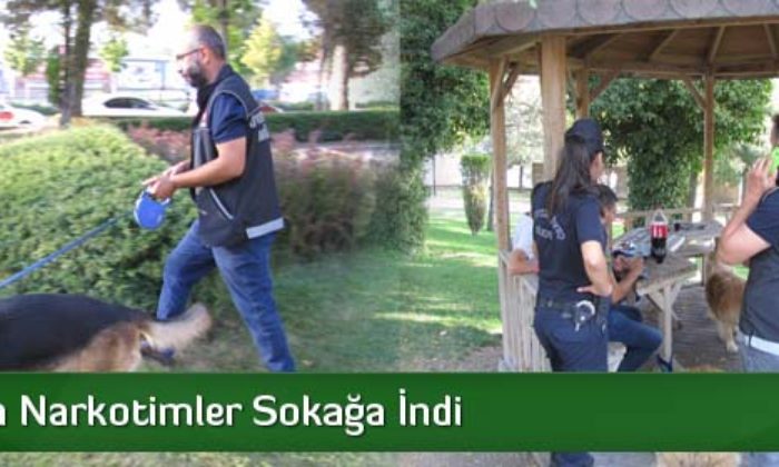 Çorum’da Narkotimler Sokağa İndi