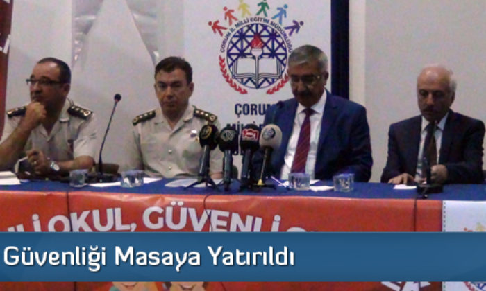 Okulların Güvenliği Masaya Yatırıldı
