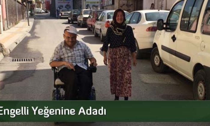 Ömrünü Engelli Yeğenine Adadı