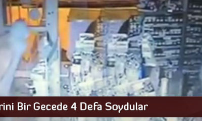 Aynı İşyerini Bir Gecede 4 Defa Soydular
