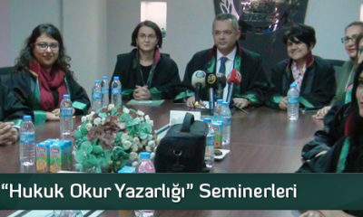 Baro’dan “Hukuk Okur Yazarlığı” Seminerleri