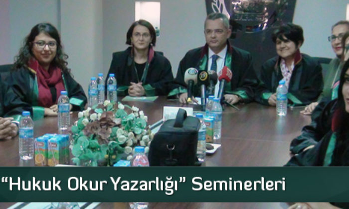 Baro’dan “Hukuk Okur Yazarlığı” Seminerleri