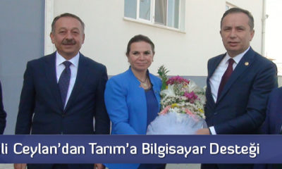 Milletvekili Ceylan’dan Bilgisayar Desteği