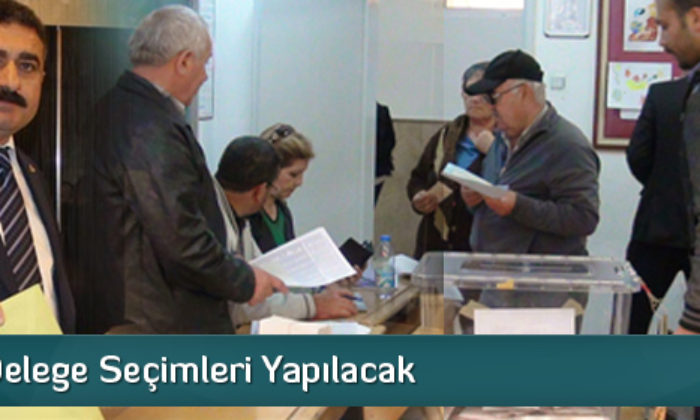 CHP’de Delege Seçimleri Yapılacak