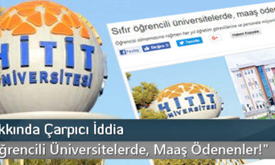 HİTÜ Hakkında Çarpıcı İddia