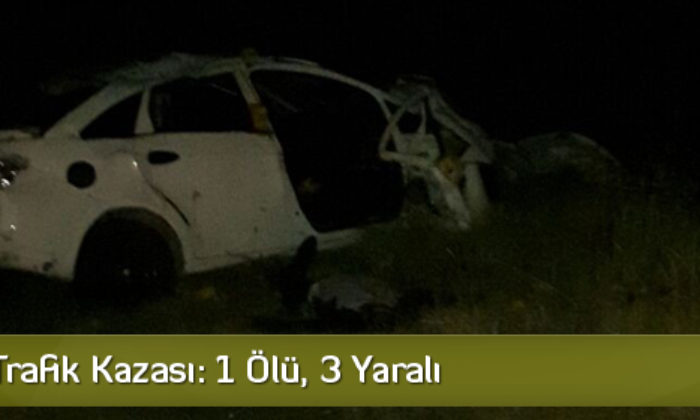 Kargı’da Trafik Kazası: 1 Ölü, 3 Yaralı