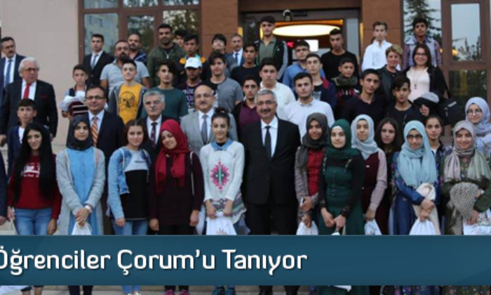 Mardinli Öğrenciler Çorum’u Tanıyor