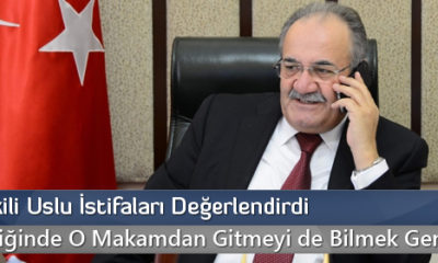 Milletvekili Uslu İstifaları Değerlendirdi