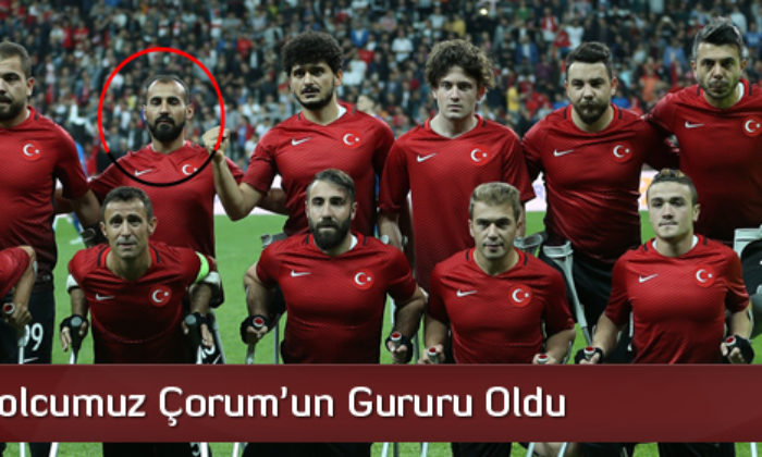 Milli Futbolcumuz Çorum’un Gururu Oldu