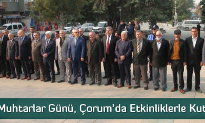 Muhtarlar Günü Kutlandı