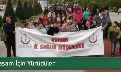 Sağlıklı Yaşam İçin Yürüdüler