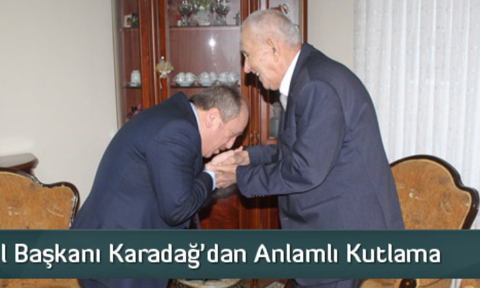 Ak Parti İl Başkanı Karadağ’dan Anlamlı Kutlama 