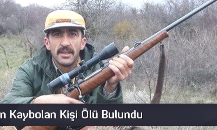 Avlanırken Kaybolan Kişi Ölü Bulundu