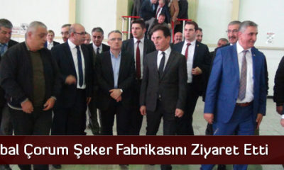 Bakan Ağbal Çorum’da