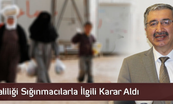 Çorum Valiliği Sığınmacılarla İlgili Karar Aldı