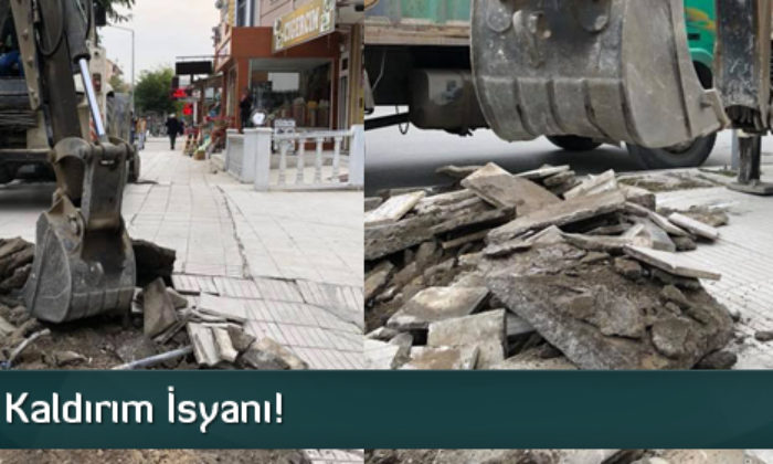 Esnaftan Kaldırım İsyanı!