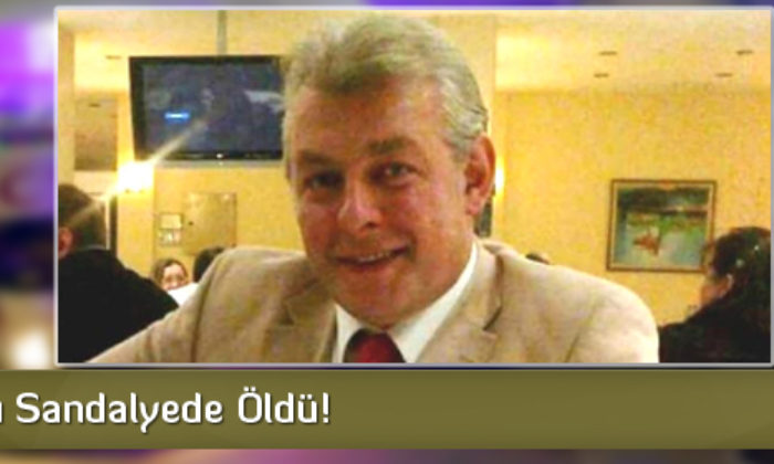 Oturduğu Sandalyede Öldü