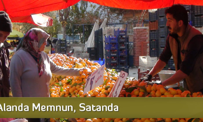 Pazarda Alanda Memnun, Satanda