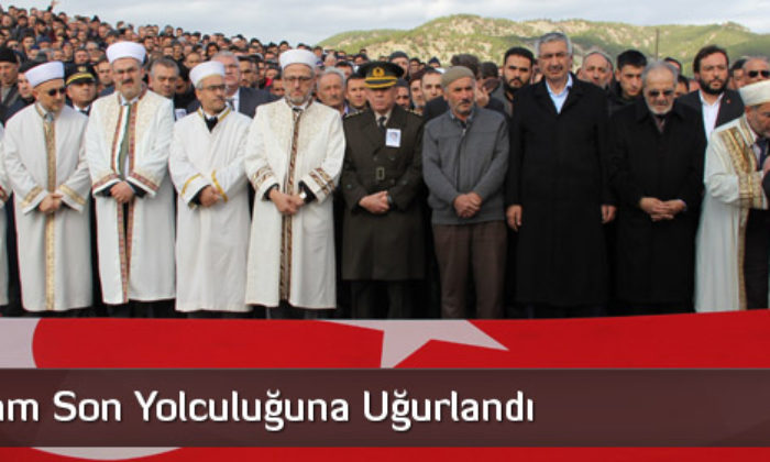 Şehit İmam Son Yolculuğuna Uğurlandı