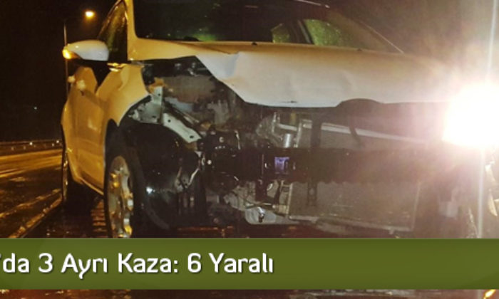 Sungurlu’da 3 Ayrı Kaza: 6 Yaralı