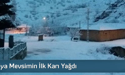 Sungurlu’ya Mevsimin İlk Karı Yağdı