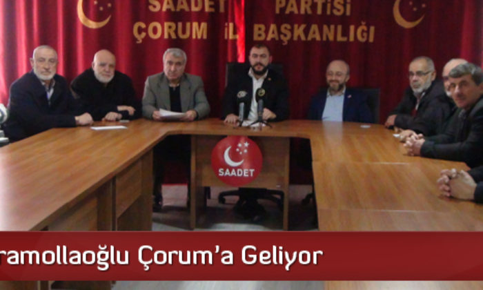 Temel Karamollaoğlu Çorum’a Geliyor