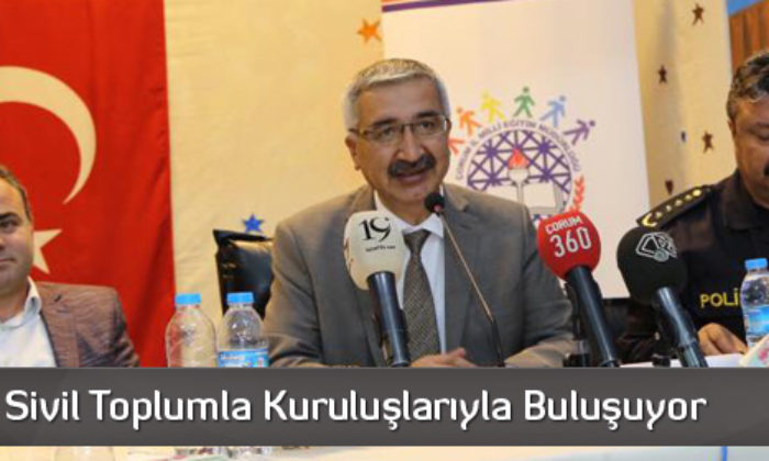 Vali Kılıç, Sivil Toplum Kuruluşlarıyla Buluşuyor