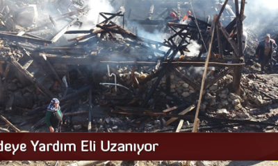 Yangınzedeye Yardım Eli Uzanıyor