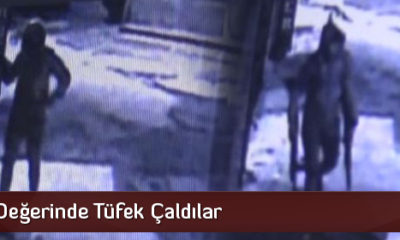 8 Bin Tl Değerinde Tüfek Çaldılar