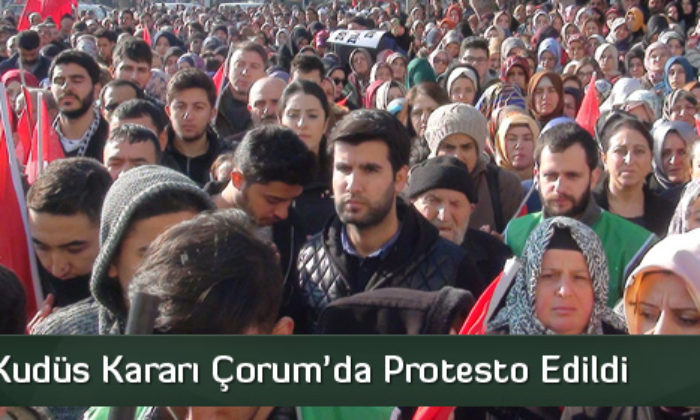 ABD’nin Kudüs Kararı Protesto Edildi