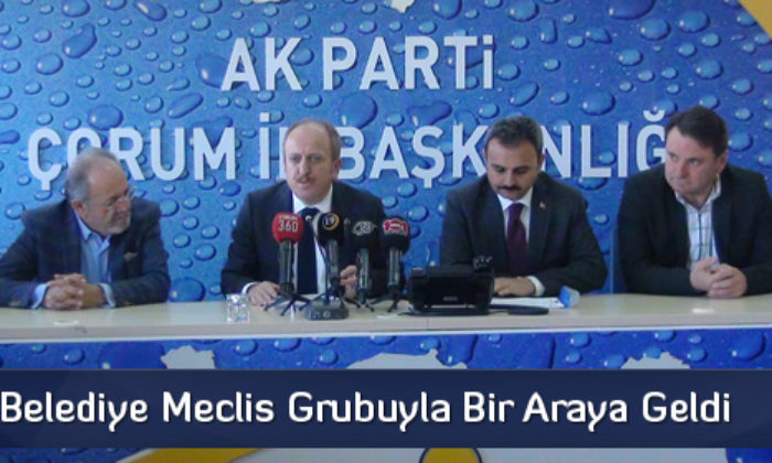 AK Parti’de Grup Toplantısı